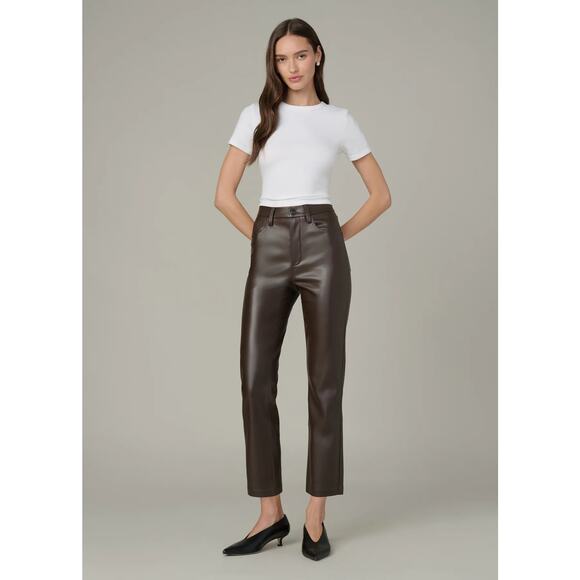 Joe's Jeans The Lyra High Rise Straight Leg Jean  Chocolate NWT VARIOUS SIZES - Picture 1 of 8